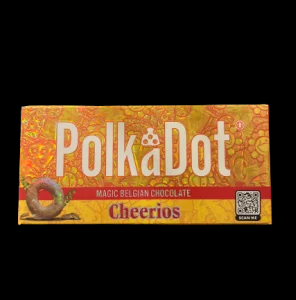 Polkadot Cheerios Magic Belgian Chocolate Bar