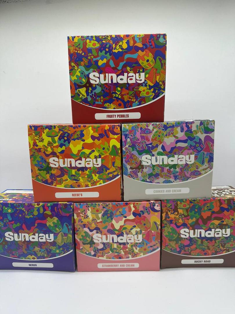 Sunday Mushroom Bar, sunday bar, Sunday Mushroom Bars, sunday mushroom chocolate, sunday mushroom chocolate bars, sunday bars mushroom